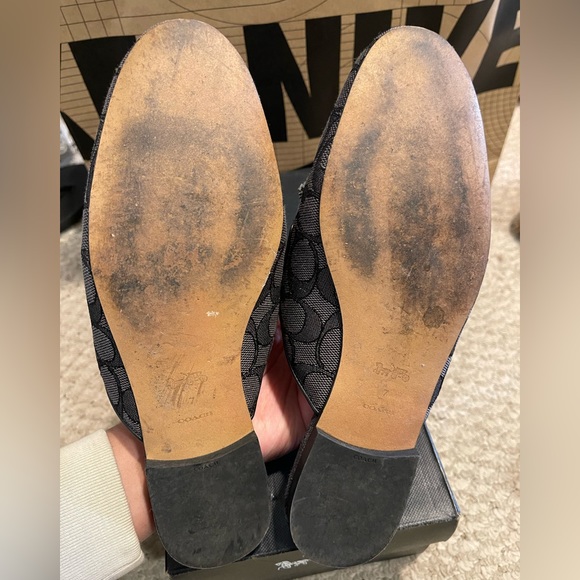 Barely Used COACH Jacquard Slides Women’s Size 7US - Picture 5 of 5